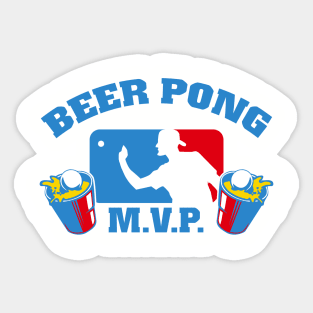 Beer pong MVP Champ | Beer Pong Champion Sticker
